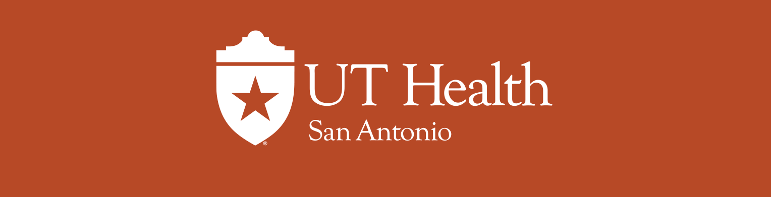 UT Health San Antonio reversed logo